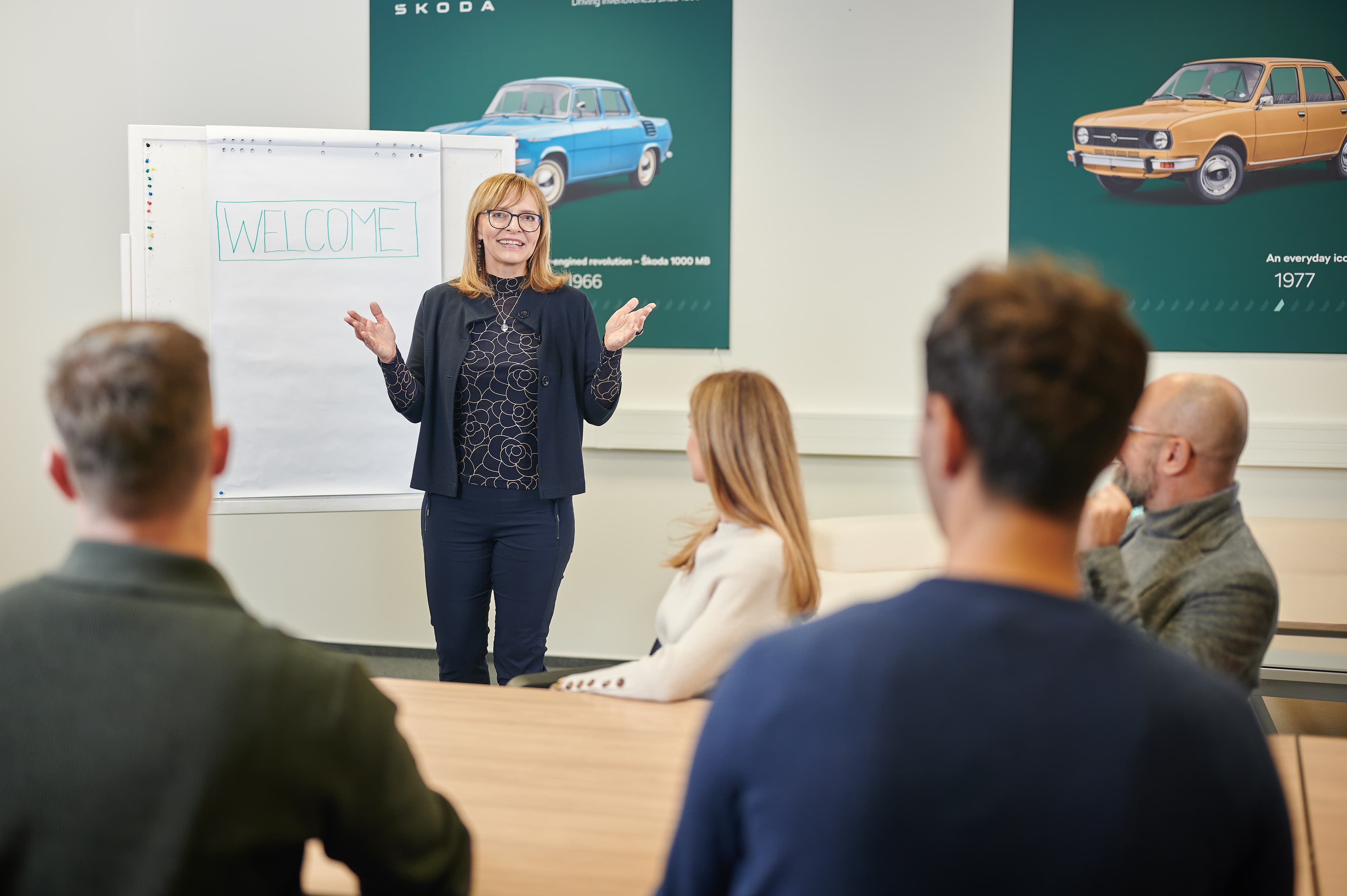A welcome workshop in session